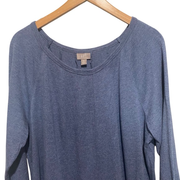 J. Jill Women’s Long Sleeve Blue Maxi Dress size XL - Picture 2 of 12